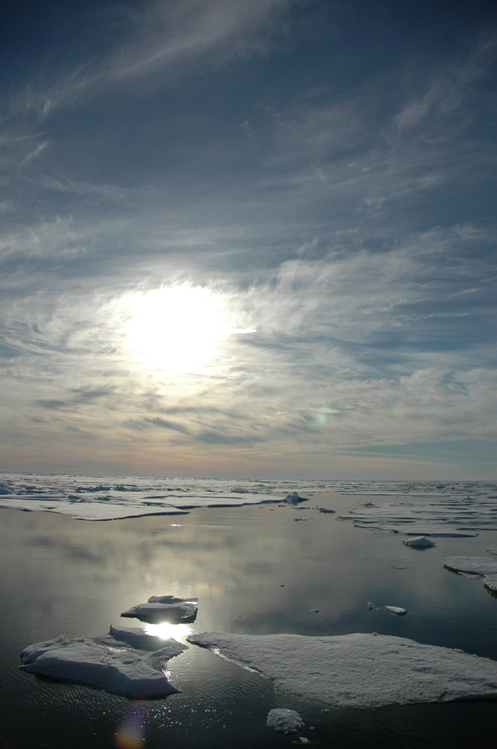 ice and salt water