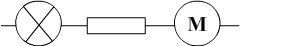 electric components connected in series