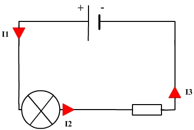 current in a series circuit